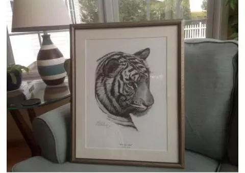 Beautiful, signed art prints by renowned artist, Guy Coheleach